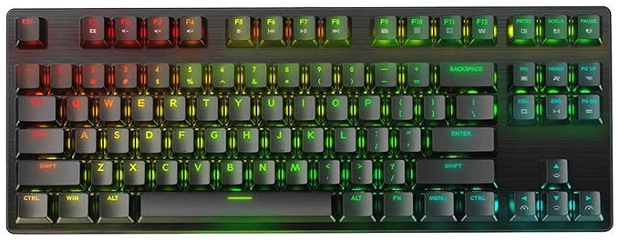 Levně Herní klávesnice BlitzWolf BW-KB2 gaming keyboard, mechanical, Blue switch (RGB)
