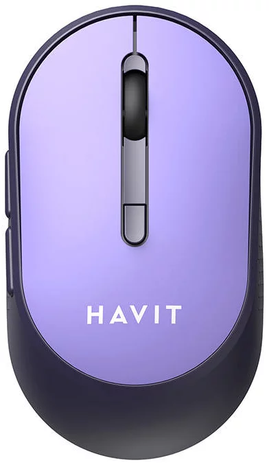 Levně Myš Havit MS78GT universal wireless mouse (purple)