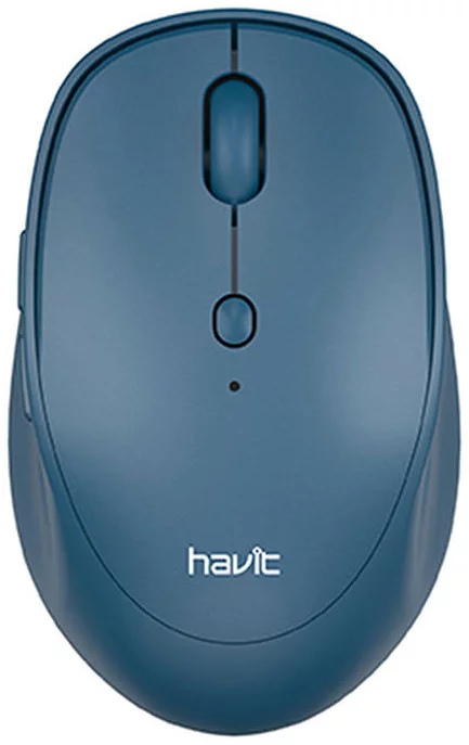 Levně Myš Havit MS76GT universal wireless mouse 800-1600 DPI (blue)