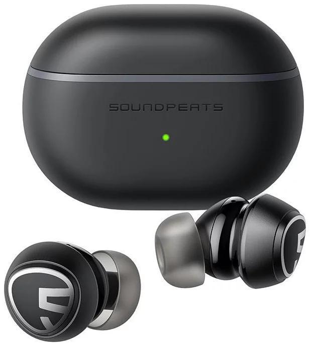 Levně Sluchátka Soundpeats Mini Pro earphones (black)