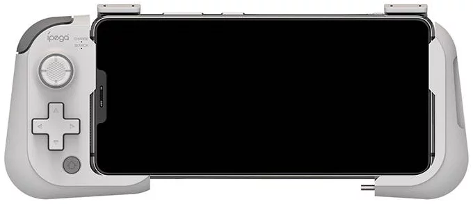 Levně Herní ovladač iPega PG-9211A Wireless Gaming Controller with smartphone holder (white)