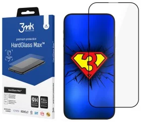 Ochranné sklo 3MK HardGlass Max iPhone 14 6,1\