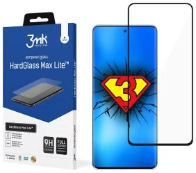 Ochranné sklo 3MK HG Max Lite Xiaomi 12 Lite black 