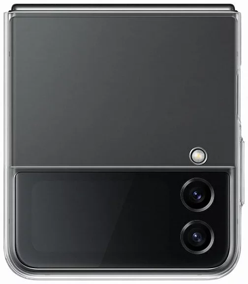 Levně Kryt Case Samsung EF-QF721CTEGWW Z Flip 4 transparent Clear Slim Cover (EF-QF721CTEGWW)