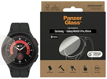 PanzerGlass Galaxy Watch Classic 5 Pro 45mm Screen Protection Antibacterial 3676 (3676)