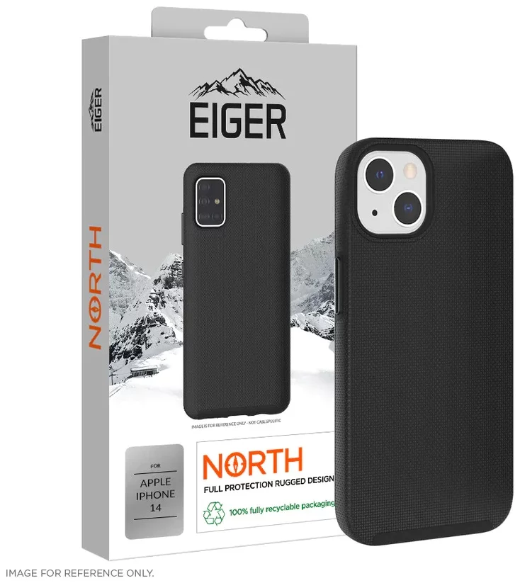 Levně Kryt Eiger North Case for Apple iPhone 14 in Black