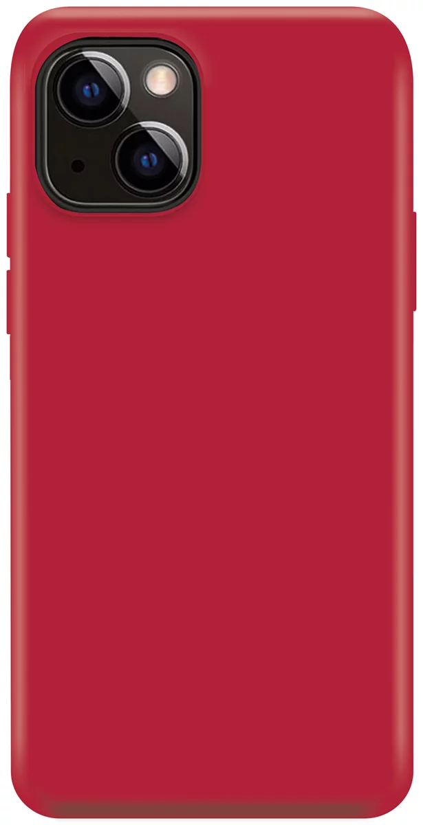 Levně Kryt XQISIT NP Silicone case Anti Bac for iPhone 14 2022 red (50543)
