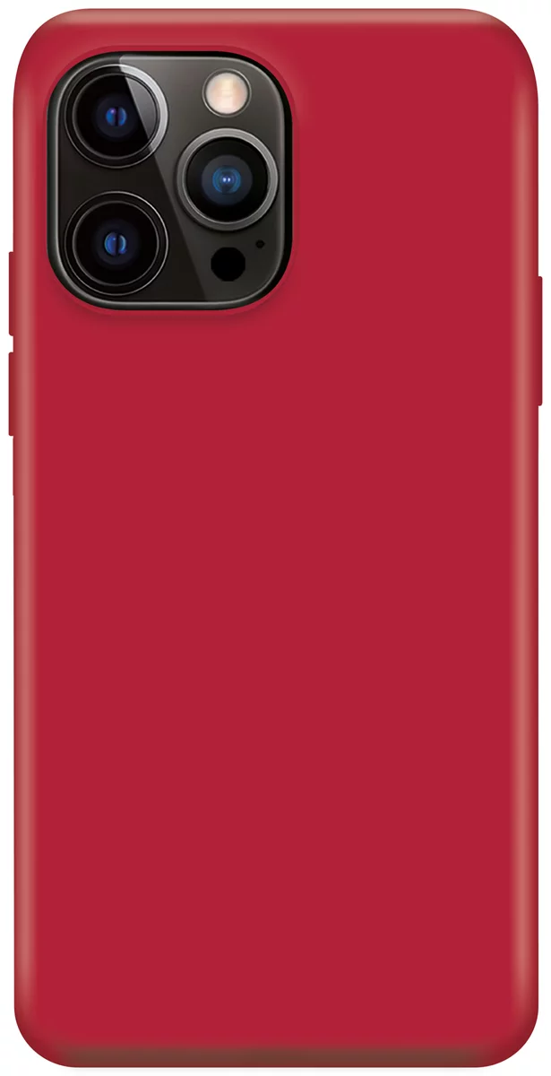 Levně Kryt XQISIT NP Silicone case Anti Bac for iPhone 14 Pro 2022 red (50544)