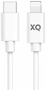 Levně Kabel XQISIT NP Charge & Sync Lightn. to USB-C 2.0 150cm white (50882)