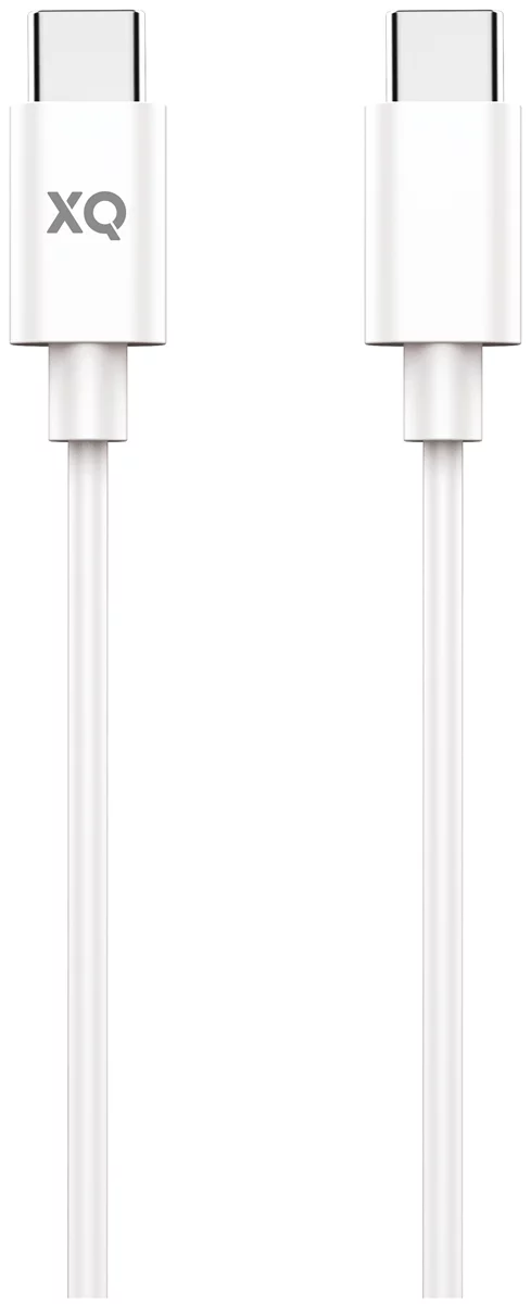Kábel XQISIT NP Charge & Sync USB-C to USB-C 2.0 100cm white (51271)