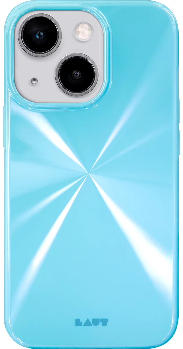 Levně Kryt Laut Huex Reflect for iPhone 14 2022 blue (L_IP22A_HXR_BL)