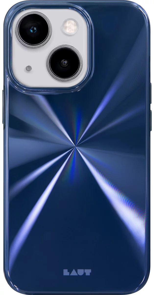 Levně Kryt Laut Huex Reflect for iPhone 14 2022 blue (L_IP22A_HXR_NV)