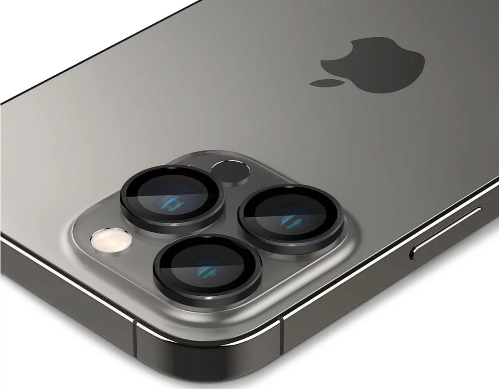 Spigen EZ Fit Optik Pro Tempered Glass Camera Lens Protector Guard for iPhone  15 Pro / 15 Pro Max / 14 Pro / 14 Pro Max (Black) - 2 Pack : :  Electronics