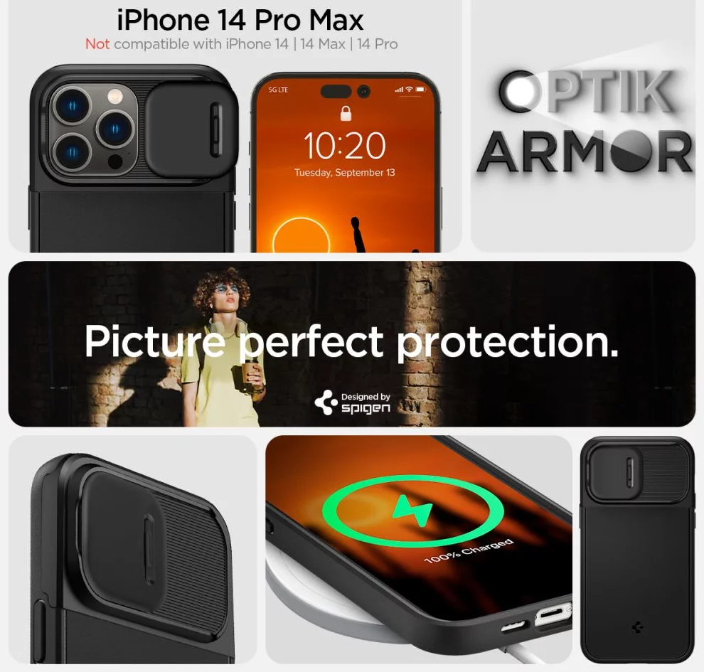 iPhone 14 Pro Spigen Optik Armor Case Review 