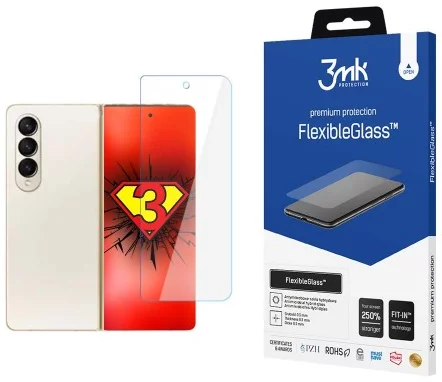 Ochranné sklo 3MK FlexibleGlass Samsung Galaxy Z Fold 4 Hybrid Glass