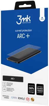 3MK Folia ARC+ Samsung Galaxy Z Flip 4 Fullscreen film - Front (5903108489010)