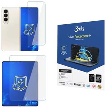 3MK Silver Protect+ Samsung Galaxy Z Fold 4 Wet-mounted Antimicrobial film - unfolded screen