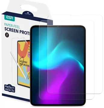 PROTECTIVE FILM ESR PAPER FEEL 2-БРОЯ защитно фолио iPad Air 4/5 / iPad Pro 11 мат прозрачно (4894240081426)  