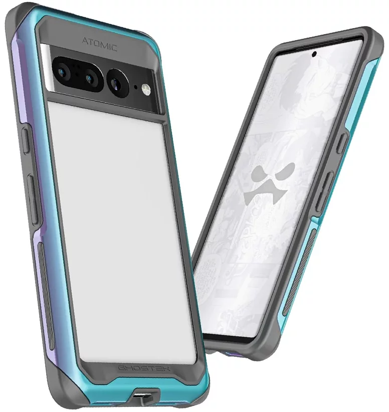 Ghostek TPU Covert Google Pixel 7A Case Clear With Ultra Slim Thin Design&Non-Slip Grip Bumper Supports Wireless Charging Shock Protective Phone Covers Designed For 2023 Google Pixel7A(6.1In)(Clear - Foto 7