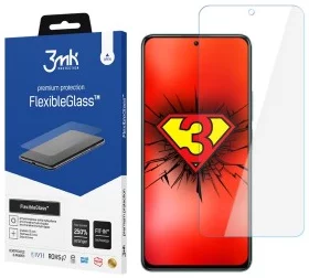 Ochranné sklo 3MK FlexibleGlass Xiaomi POCO F4 5G Hybrid Glass