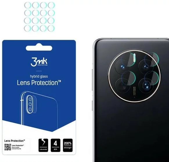 Ochranné sklo 3MK Lens Protect Huawei Mate 50 Pro Camera lens protection 4 pcs