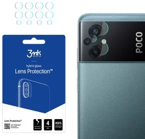 Ochranné sklo 3MK Lens Protect Xiaomi Poco M5 Camera lens protection 4 pcs