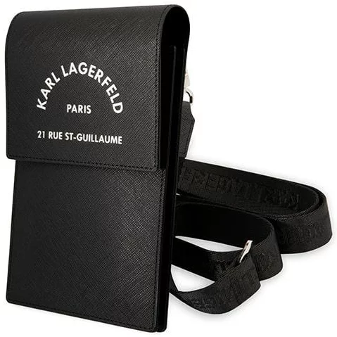 Taška Karl Lagerfeld handbag KLWBSARSGK black Embossed RSG (KLWBSARSGK)