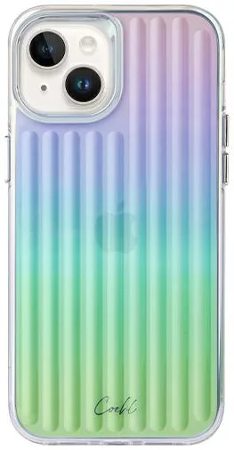 Levně Kryt UNIQ case Coehl Linear iPhone 14 Plus 6,7" iridescent (UNIQ-IP6.7M(2022)-LINIRD)