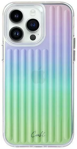 Levně Kryt UNIQ case Coehl Linear iPhone 14 Pro Max 6,7" iridescent (UNIQ-IP6.7PM(2022)-LINIRD)