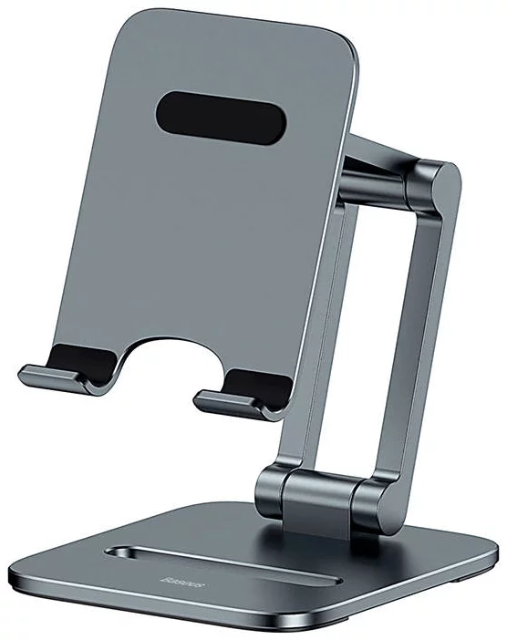 Levně Baseus Biaxial stand holder for phone (gray)