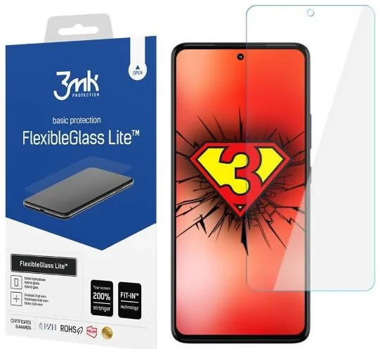 Ochranné sklo 3MK FlexibleGlass Lite Motorola Moto G72 Hybrid Glass Lite