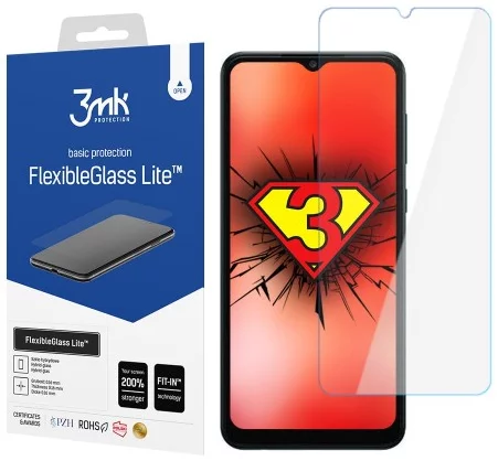 Levně Ochranné sklo 3MK FlexibleGlass Lite Samsung Galaxy A04 Hybrid Glass Lite