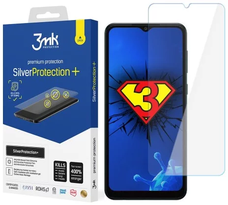 Ochranná fólia 3MK Silver Protect+ Samsung Galaxy A04 Wet-mounted Antimicrobial film