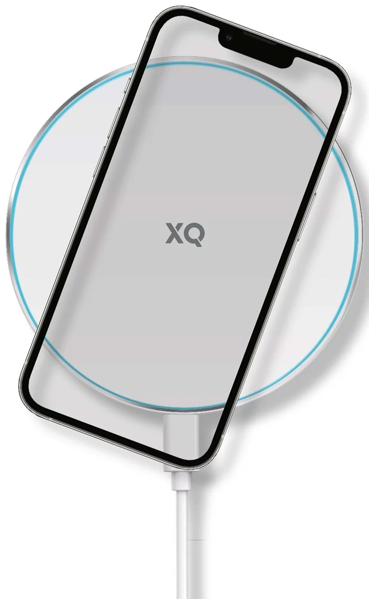 Bezdrôtová nabíjačka XQISIT NP Wireless Fast Charger 15W white (50829)