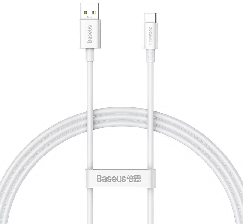 Kábel Baseus Superior Series Cable USB to USB-C, 65W, PD, 1m (white)