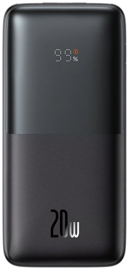 Nabíjačka Powerbank Baseus Bipow Pro 10000mAh, 2xUSB, USB-C, 20W (black)