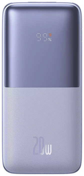 Levně Nabíječka Powerbank Baseus Bipow Pro 10000mAh, 2xUSB, USB-C, 20W (purple)