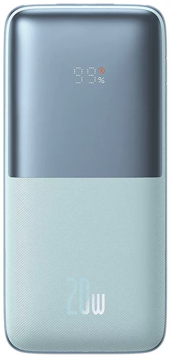 Nabíjačka Powerbank Baseus Bipow Pro 10000mAh, 2xUSB, USB-C, 20W (blue)