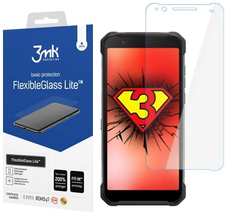 Ochranné sklo 3MK FlexibleGlass Lite MyPhone Hammer Construction Hybrid Glass Lite (5903108496674)
