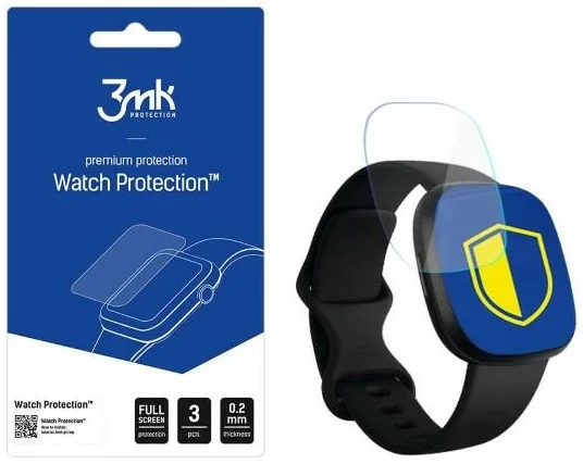 vision Petitioner suitcase Folie Protectie 3MK Folia ARC Watch Fitbit Versa 3 / 4 Fullscreen Foil  (5903108495295)