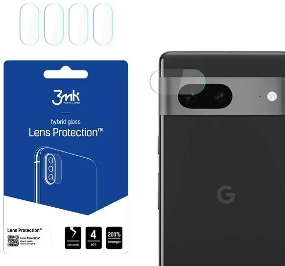 Ochranné sklo 3MK Lens Protect Google Pixel 7 5G Camera lens protection 4 pcs (5903108495912)