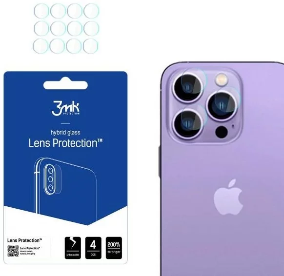 Ochranné sklo 3MK Lens Protect iPhone 14 Pro 6,1\