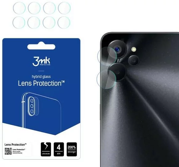 E-shop Ochranné sklo 3MK Lens Protect Realme 10 Camera lens protection 4 pcs (5903108495974)