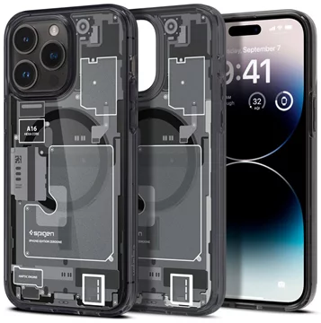 SPIGEN Ultra Hybrid Mag MagSafe Hülle iPhone 14 Pro Max Zero One (ACS05539)  