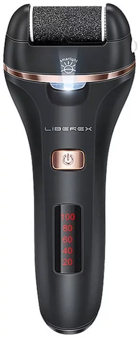 Levně Rašple Liberex Electric Callus Remover for Feet LED