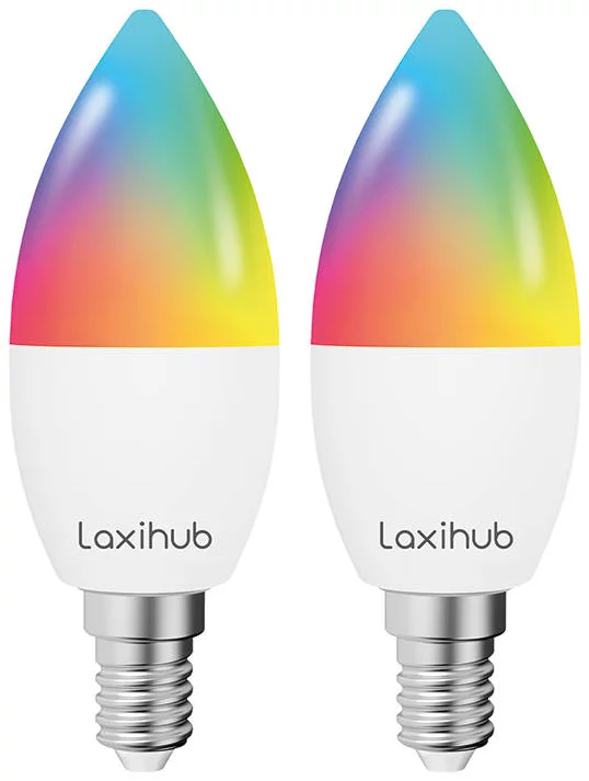 Levně Laxihub LAE14S Wifi Bluetooth TUYA Smart LED Bulb (2-pack)
