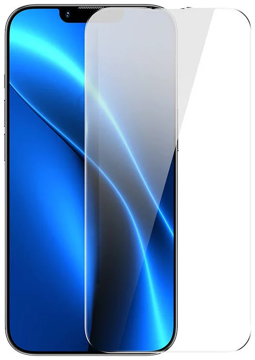 Levně Ochranné sklo Baseus Tempered Glass 0.3mm for iPhone 14 Plus / 13 Pro Max (2 pcs)
