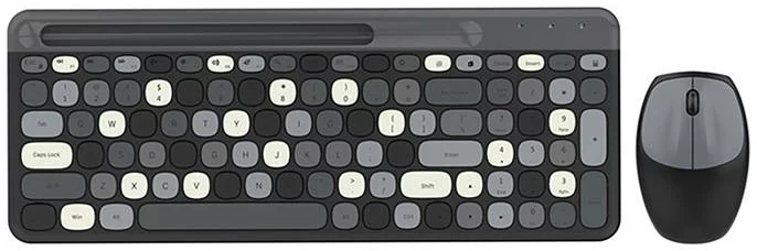 Levně Klávesnice Wireless keyboard + mouse set MOFII 888 2.4G (Black)