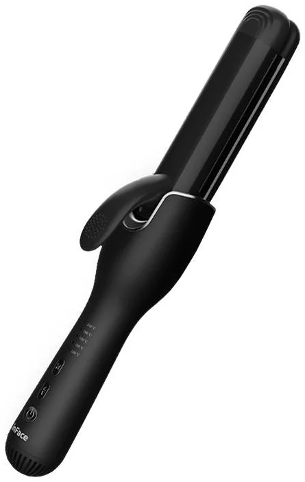E-shop Žehlička na vlasy InFace Cold air curling iron and straightener (black)