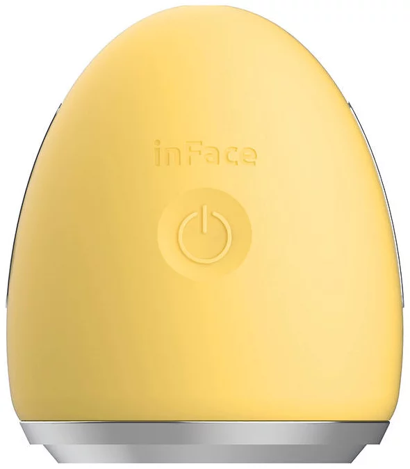 Levně Masážní přístroj na obličej InFace Ion Facial Device egg CF-03D (yellow)